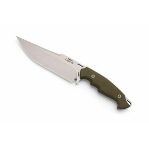 Nůž Legio IX Hydra Knives® – Stříbrná čepel – Satin, Olive Green (Barva: Olive Green, Varianta: Stříbrná čepel – Satin) obraz