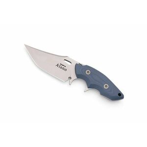 Nůž Alano Hydra Knives® – Stříbrná čepel – Satin, Modrá (Barva: Modrá, Varianta: Stříbrná čepel – Satin) obraz