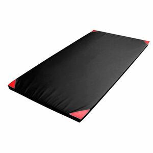 Protiskluzová gymnastická žíněnka inSPORTline Anskida T120 200x120x5 cm černo-modro-červená obraz