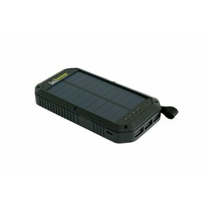 BasicNature 8 Powerbank 8K se solárním nabíjením a LED světlem obraz