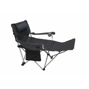 Cestovní židle BasicNature Luxus černá obraz
