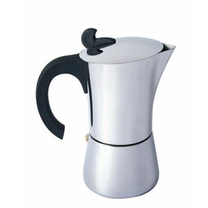 BasicNature Espresso kávovar z nerezové oceli na 6 šálků obraz