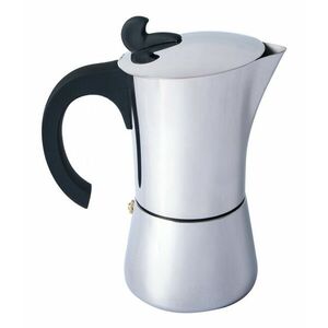 BasicNature Espresso kávovar z nerezové oceli na 9 šálků obraz