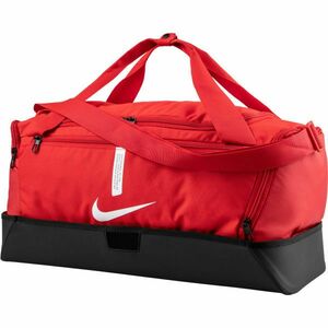 Nike ACADEMY TEAM M Fotbalová sportovní taška, červená, velikost obraz
