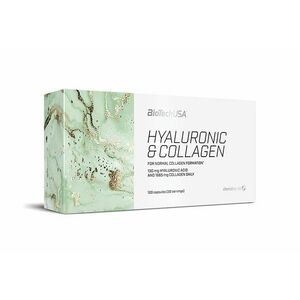 Hyaluronic & Collagen - Biotech USA 120 kaps. obraz