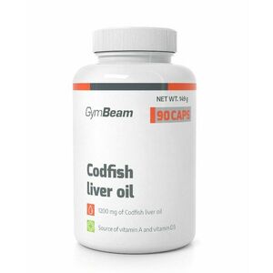 Codfish Liver Oil - GymBeam 90 kaps. obraz