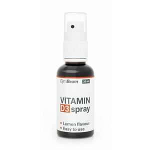 Vitamin D3 Spray - GymBeam 30 ml. Lemon obraz