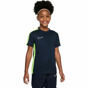 Nike DRI-FIT ACADEMY Dětské fotbalové tričko, tmavě modrá, veľkosť XS obraz