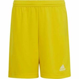 adidas ENTRADA 22 SHORTS Juniorské fotbalové šortky, žlutá, velikost obraz