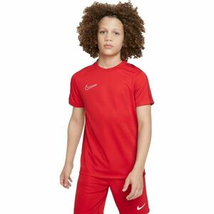 Nike DRI-FIT ACADEMY Dětské fotbalové tričko, červená, veľkosť XS obraz