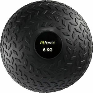 Fitforce SLAM BALL 6 KG Medicinbal, černá, velikost obraz