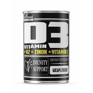 Vitamin D3+K2+Zinek+Vitamin C - FitBoom 60 kaps. obraz