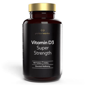 Vitamín D3 Super Strength 180 tab. - The Protein Works obraz