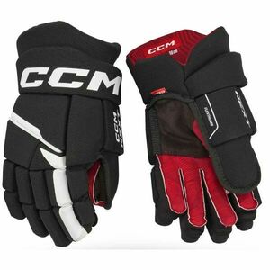 CCM NEXT GLOVES SR Hokejové rukavice, černá, velikost obraz