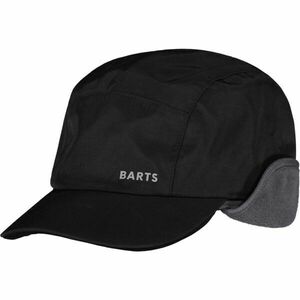 BARTS MULHACEN EARFLAP CAP Voděodolná čepice s klapkami, černá, velikost obraz