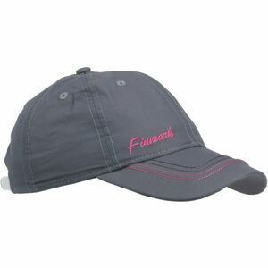 Finmark KIDS’ SUMMER CAP Letní dětská baseballová čepice, šedá, velikost obraz