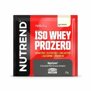Práškový koncentrát Nutrend ISO WHEY Prozero 25 g slaný karamel obraz