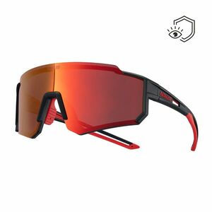 Sportovní sluneční brýle Altalist Legacy 2 černá s červenými skly obraz