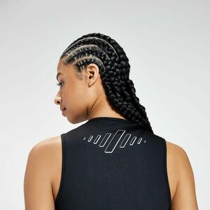 MP dámské zkrácené tričko bez rukávů Infinity Mark Training – černé - XS obraz