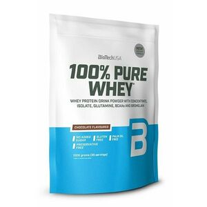 100% Pure Whey - Biotech USA 1000 g sáčok Karamel+Kapučíno obraz