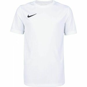 Nike DRI-FIT PARK 7 Dětský fotbalový dres, bílá, veľkosť M obraz