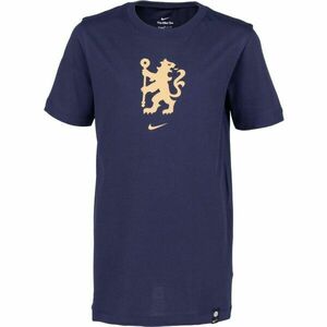 Nike CHELSEA FC VOICE Chlapecké tričko, tmavě modrá, velikost obraz