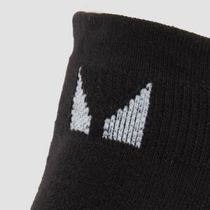 MP Unisex Trainer Ponožky (3 balení) – Černé - UK 9-11 obraz