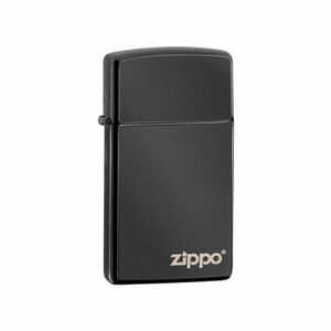 Zippo benzínový zapalovač Ebony ™ Slim® tmavě šedý obraz