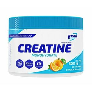 Creatine Monohydrate práškový - 6PAK Nutrition 300 g Orange obraz