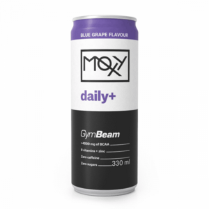MOXY daily+ 330 ml modré hrozny - GymBeam obraz