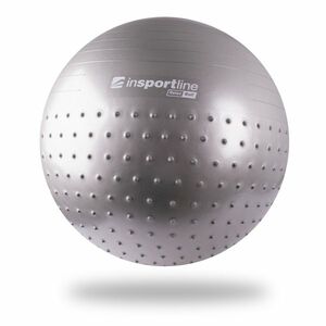 Gymnastický míč inSPORTline Relax Ball 75 cm šedá obraz