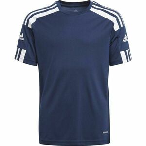 adidas SQUADRA 21 JERSEY Juniorský fotbalový dres, tmavě modrá, velikost obraz