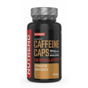 Caffeine Caps - Nutrend 60 kaps. obraz
