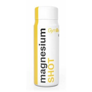 Magnesium Shot - GymBeam 60 ml. Lemon obraz