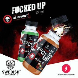 Fucked Up Headshot - Švédské Supplements 16 x 100 ml. Crazy Mango obraz