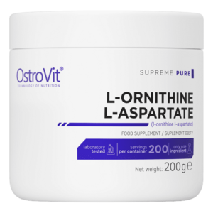 L-Ornitin L-Aspartát Supreme pure 200 g pure - OstroVit obraz
