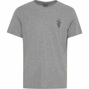 BLEND REGULAR FIT Pánské tričko, šedá, velikost obraz