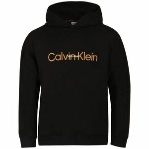 Calvin Klein EMB ICON HOL LOUNGE-L/S HOODIE Pánská mikina, černá, veľkosť S obraz