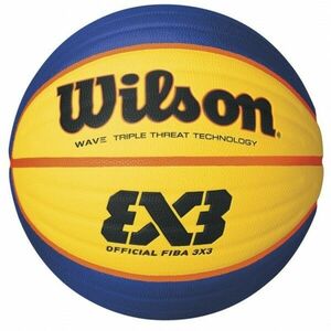 Wilson FIBA 3X3 GAME BSKT Basketbalový míč, žlutá, velikost obraz