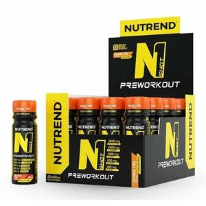 N1 Pre-Workout Shot - Nutrend 20 x 60 ml. Forest Burst obraz