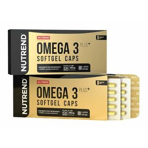 Omega 3 Plus Softgel Caps - Nutrend 120 kaps. obraz