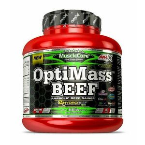 OptiMass Beef Anabolic Gainer - Amix 2500 g Double Choco Fudge obraz