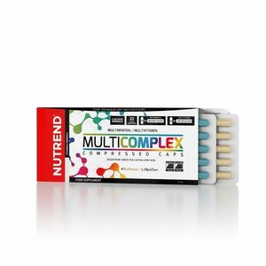 Vitamíny a minerály Nutrend Multicomplex Compressed Caps, 60 kapslí obraz