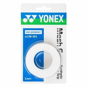 Yonex MESH GRAP AC138 3 KS Vrchní omotávka, bílá, velikost obraz