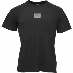 Umbro RLXS TEE ESSENTIALS Pánské triko, černá, velikost obraz