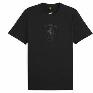 Puma FERRARI RACE BIG SHIELD Pánské triko, černá, velikost obraz