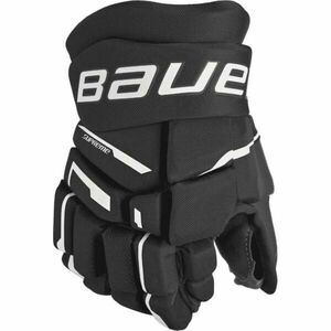 Bauer SUPREME M3 GLOVE-JR Juniorské hokejové rukavice, černá, velikost obraz