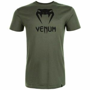 Venum CLASSIC T-SHIRT Pánské triko, tmavě zelená, velikost obraz