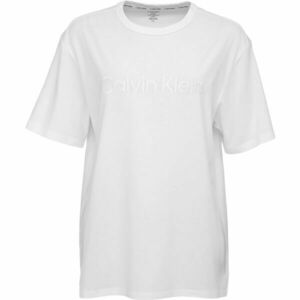 Calvin Klein S/S CREW NECK Dámské triko na spaní, bílá, velikost obraz