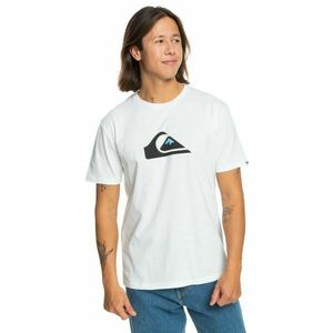 Quiksilver COMP LOGO Pánské triko, bílá, velikost obraz